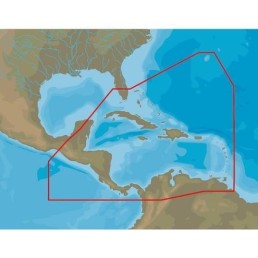 C-MAP THE CARIBBEAN & CENTRAL AMERICA-4D | M-NA-D065-MS