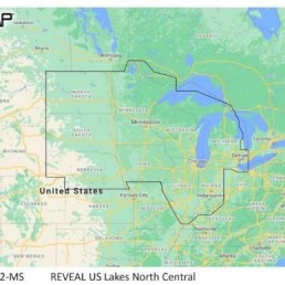 C-MAP REVEAL US LAKES NORTH CENTRAL | M-NA-Y212-MS