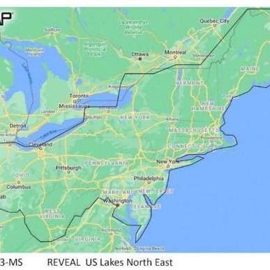 C-MAP REVEAL US LAKES NORTH EAST | M-NA-Y213-MS