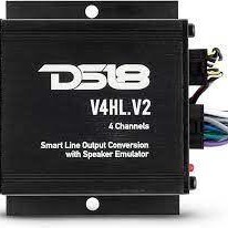 DS18 Hi/Lo Converter 4-Channel with Speaker Emulator | V4HL.V2