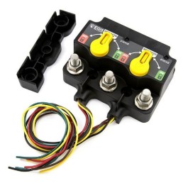 EGIS MOBILE ELECTRIC Dual XD Flex 2 - (Relay)-(Relay) w/Knobs - Tinned Wires, Bulk | 8720-1550B