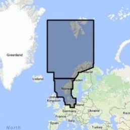 FURUNO C-Map Fishing Chart – North Sea and Denmark. Vector charts. | MM3-FEN-300