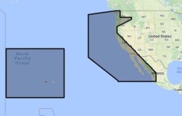 FURUNO C-MAP FISH:US W COAST/HAWAII | MM3-FNA-024