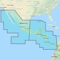 FURUNO Mexico and Central America Raster charts, 3D data and satellite photos | MM3-R91-2G0