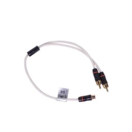 FUSION MS-RCAYM Female to Dual Male RCA Splitter Cable, 0.9 ft | 010-12621-00