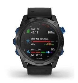 GARMIN Descent Mk2i, Titanium Carbon Gray DLC with Black Band Smart Watch | 010-02132-01