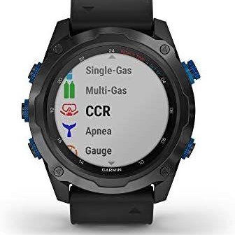 GARMIN Descent Mk2i Bundle, Titanium Carbon Gray DLC with Black Band Smart Watch | 010-02132-03