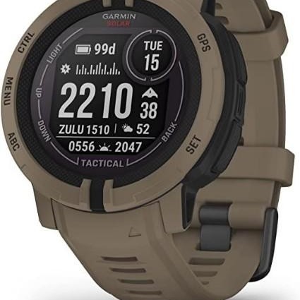 GARMIN Instinct Solar Tactical, Moss Smart Watch | 010-02293-04