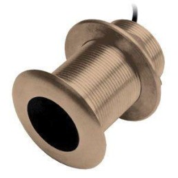 GARMIN B619 Bronze 30 ft Cable 8-Pin 20 deg Tilt Depth/Temperature Through-Hull Mount Transducer, 77/200 kHz | 010-10217-22