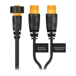 GARMIN TRANSDUCER PORT/STARBOARD 12-PIN Y-CABLE | 010-12225-10