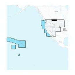 GARMIN Navionics+ U.S. East - Lakes, Rivers and Coastal Marine Chart NSUS007R | 010-C1291-20