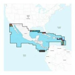 GARMIN NAVIONICS Central America & Caribbean, Platinum+ microSD/SD card | 010-C1459-40