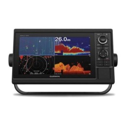 GARMIN GPSMAP 1022xsv Series 10 in WSVGA Chartplotter/Sonar Combo with SideVu, ClearVu and Traditional CHIRP and No Transducer, Worldwide Basemap | 010-01740-02