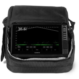 GARMIN ECHOMAP UHD2 93sv LiveScope Ice Fishing Bundle w Garmin Navionics+ Maps for U.S. inland | 010-02688-30