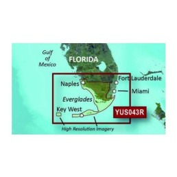 GARMIN YUS043R BlueChart G2 HD MicroSD Card Regular Chart, Florida Everglades and The Keys | 010-C1141-20