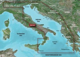 GARMIN BlueChart g3 MicroSD/SD Card Chart, Italy, Adriatic Sea | 010-C0772-20