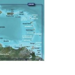 GARMIN BlueChart g3 MicroSD/SD Card Chart, Southeast Caribbean | 010-C0731-20