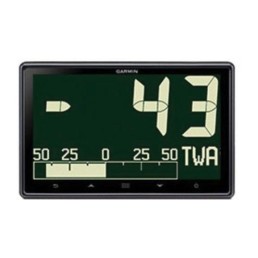 GARMIN GNX 120 7 in Inverted LCD Monochrome Display IPX7 Flush Mount Large Format Marine Instrument | 010-01395-00