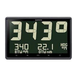 GARMIN GNX 130 10 in Inverted LCD Monochrome Display IPX7 Flush Mount Large Format Marine Instrument | 010-01396-00