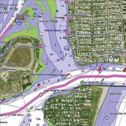 GARMIN VUS008R BlueChart G3 Vision MicroSD/SD Card Regular On the Water Premier Coastal Navigation Chart, Charleston to Jacksonville|010-C0709-00