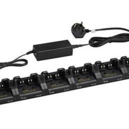 ICOM Connectable rapid charger (connect up to 6) and requires the BC228 AC adapter | BC226