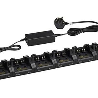ICOM Connectable rapid charger (connect up to 6) and requires the BC228 AC adapter | BC226