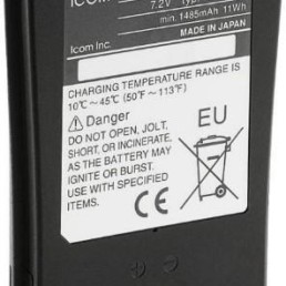 ICOM Li-ion 7.2V 1570mAh (typical), 1485mAh (minimum) battery for M93D | BP285