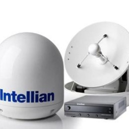 Intellian v100/t100W Empty Dome and Baseplate Assembly (Ku-band Only) | V3-8051