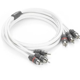 JLA AUDIO XMD-WHTAIC3-6 3-Channel, 6 ft (1.83 m) Marine Audio Interconnect | 90540