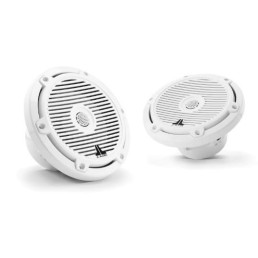 JL AUDIO M3-650X-C-Gw 6-1/2 in 60 W 4 Ohm 2-Way Marine Coaxial Speaker System, Gloss White Classic Grille | 93511