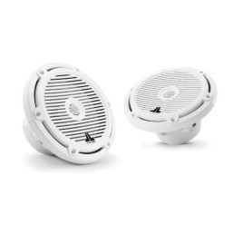 JL AUDIO M3-770X-C-Gw 7.7 in 70 W 4 Ohm 2-Way Marine Coaxial Speaker, Gloss White Classic Grille | 93519