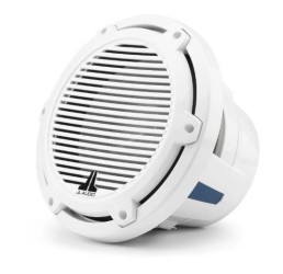 JL AUDIO 10-inch (250 mm) Marine Subwoofer Driver, Gloss White Trim Ring, Gloss White Classic Grille, 4 Ω | 93642