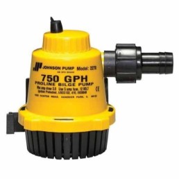 JOHNSON PUMPS PROLINE BILGE PUMP 750 GPH 12V | 22702