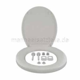 JOHNSON PUMPS SOFT CLOSE PLASTIC TOILET SEAT COMFORT | 81-47241-05