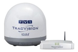 TracVision TV5 with IP-enabled TV-Hub B; Linear Universal Quad-output LNB with AutoSkew & GPS | 01-0364-34