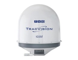 KVH TracVision TV10 with IP-enabled TV-Hub A+; Linear Universal Quad-output LNB with AutoSkew & GPS; Circular LNB with Stacked Dual-output Included; for Regional Ku-band Services Worldwide | 01-0445-0