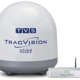 TracVision TV5 with IP-enabled TV-Hub B; Circular Dual-output LNB; for DIRECTV L.A. Service | 01-0364-03
