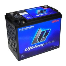 LITHIUM PROS LP Powerpack, 38.4V/65 Ah with N2K and display (Trolling/Deep cycle, Grp GC12) | N3265-36D - AVAILABLE FOR DROP-SHIP. FREE FREIGHT.