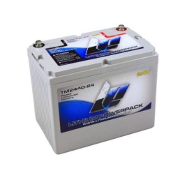 LITHIUM PROS LiFePO4 Battery, 25.6V/40 Ah (Trolling/Deep cycle, Grp 24) | TM2440-24 - AVAILABLE FOR DROP-SHIP. FREE FREIGHT.