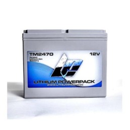 LITHIUM PROS LiFePO4 Battery, 12.8V/70 Ah (Trolling/Deep cycle, Grp 24) | TM2470 - AVAILABLE FOR DROP-SHIP. FREE FREIGHT.