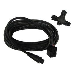 LOWRANCE Yamaha Engine Interface Cable with T-Connector for CommandLink Plus System, 15 ft|000-0120-37