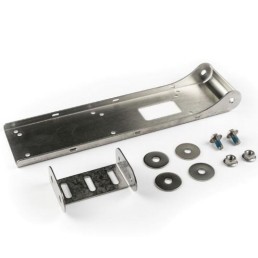 LOWRANCE Stainless Steel Transom Mount Bracket for StructureScan 3D and TotalScan Transducers|000-12603-001