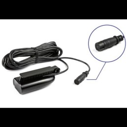 LOWRANCE Skimmer HOOK2/Reveal SplitShot Skimmer 20 ft Cable 8 Pin Plastic Transom Mount Transducer|000-14028-001