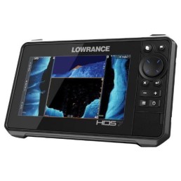 LOWRANCE HDS-7 LIVE 7 in LED Multi-Touchscreen C-MAP US Enhanced Basemap Fishfinder/Chartplotter with Active Imaging 3-in-1 Transducer, Pure White|000-14416-001