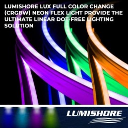 LUMISHORE LUX Superbright Neon Flex Light SNL180 (IP67), CRGBW, 180 LEDs/ 39.4