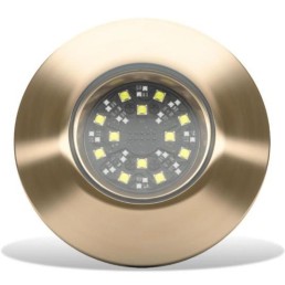 LUMISHORE LUX Anti-Glare Downlight DL65 AG (IP65) CRGBW 5 watt, polished stainless bezel | 60-0435