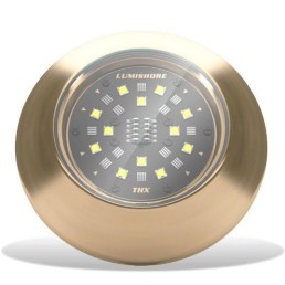 LUMISHORE ORA THX204 - FF-Blue : Flush- Fit Thru-Hull Light, 110° bm, 10.5-31 V, 6,100 Fxt Lm | 60-0543