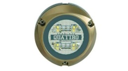 LUMITEC Zambezi Quattro Surface Mount Underwater Light - White/Blue | 101459