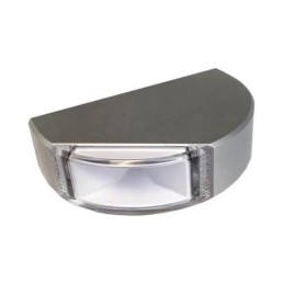 LUMITEC Navigation Light, Contour Series, Classic Aluminum, Surf Mnt, Starboard/Grn | 101578