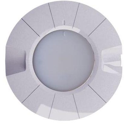 LUMITEC Aurora Dome Light, Contour Series, Flsh Mnt, Wh/Red | 101605